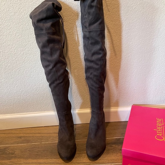 Catherine Malandrino Sorcha Grey boot - Picture 3 of 7